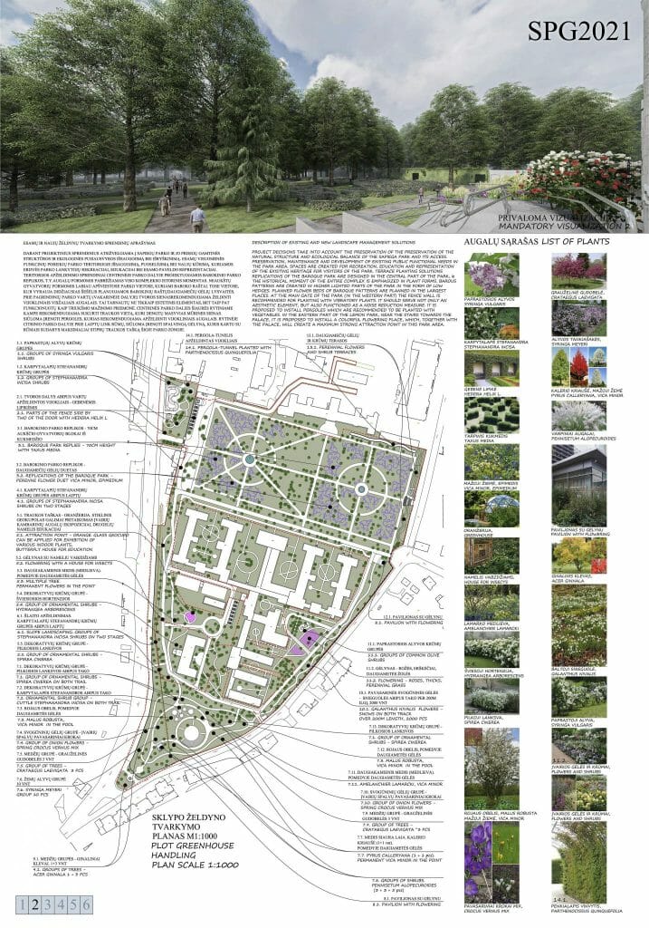 Sapiegų parkas (Antakalnio g. 17) - Parks - vizualizācija