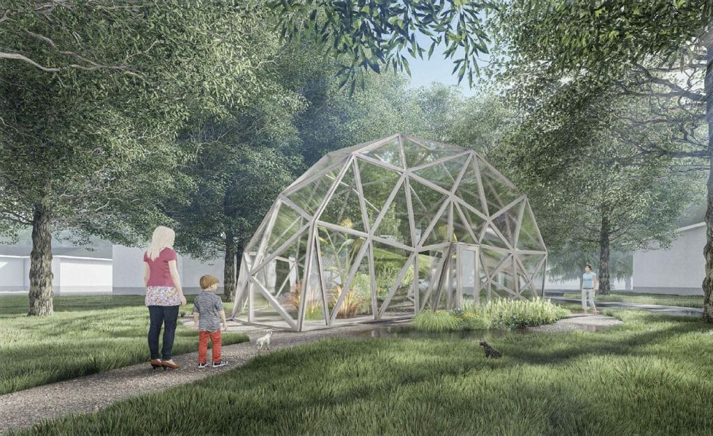 Sapiegų parkas (Antakalnio g. 17) - Parks - vizualizācija