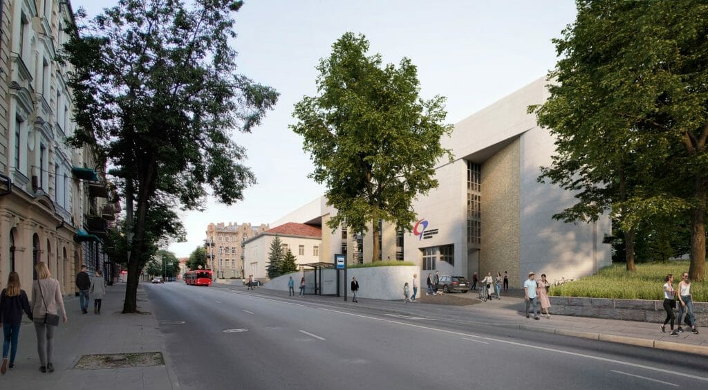 Centro poliklinikos priestatas (Pylimo g. 3) - Hospital - visualization