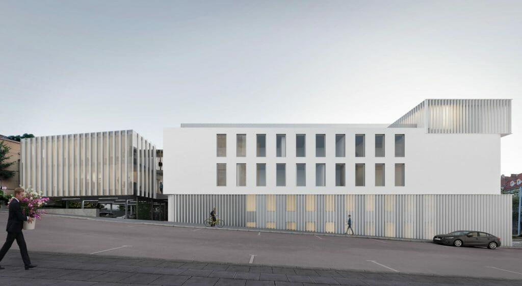 Centro poliklinikos priestatas (Pylimo g. 3) - Hospital - visualization