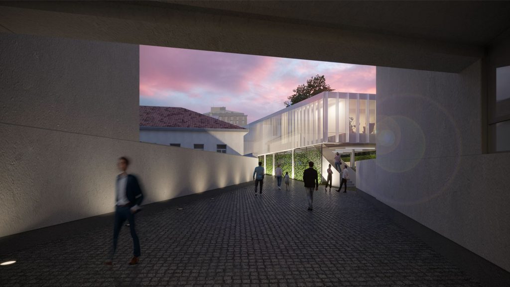 Centro poliklinikos priestatas (Pylimo g. 3) - Hospital - visualization