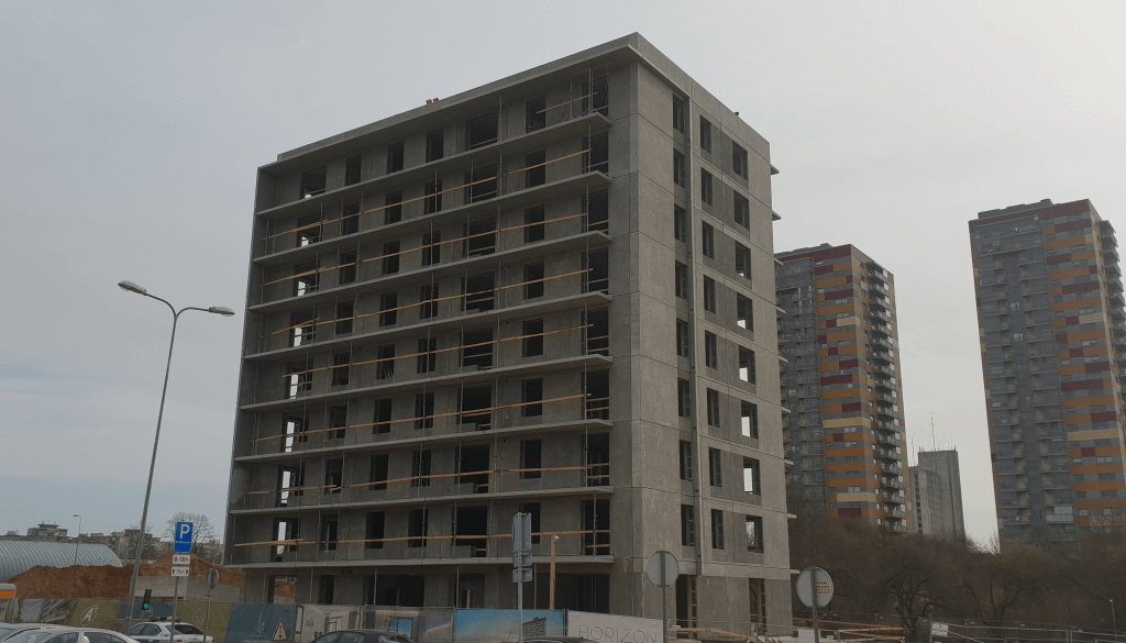 Horizon (Viršuliškių skg. 58) - Multi apartment - construction photos