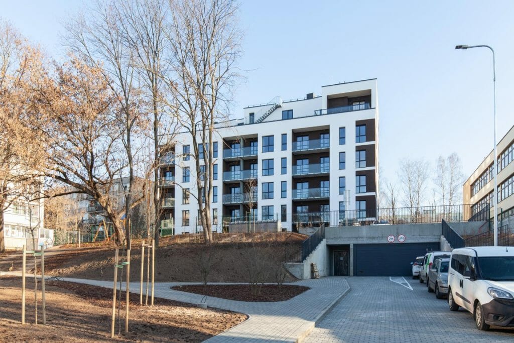 Antakalnio panorama (Smėlio g. 31) - Daudzdzīvokļu nams - būvdarbu attēli