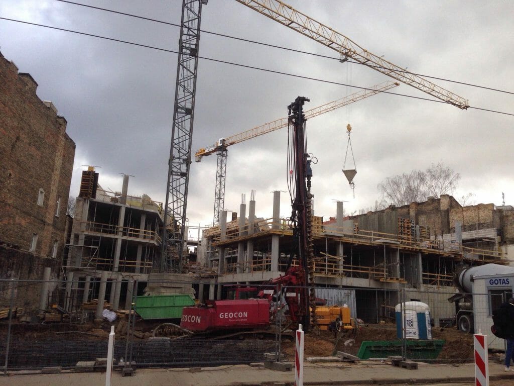 Renesanso (Sodų g. 6) - Multi apartment - construction photos