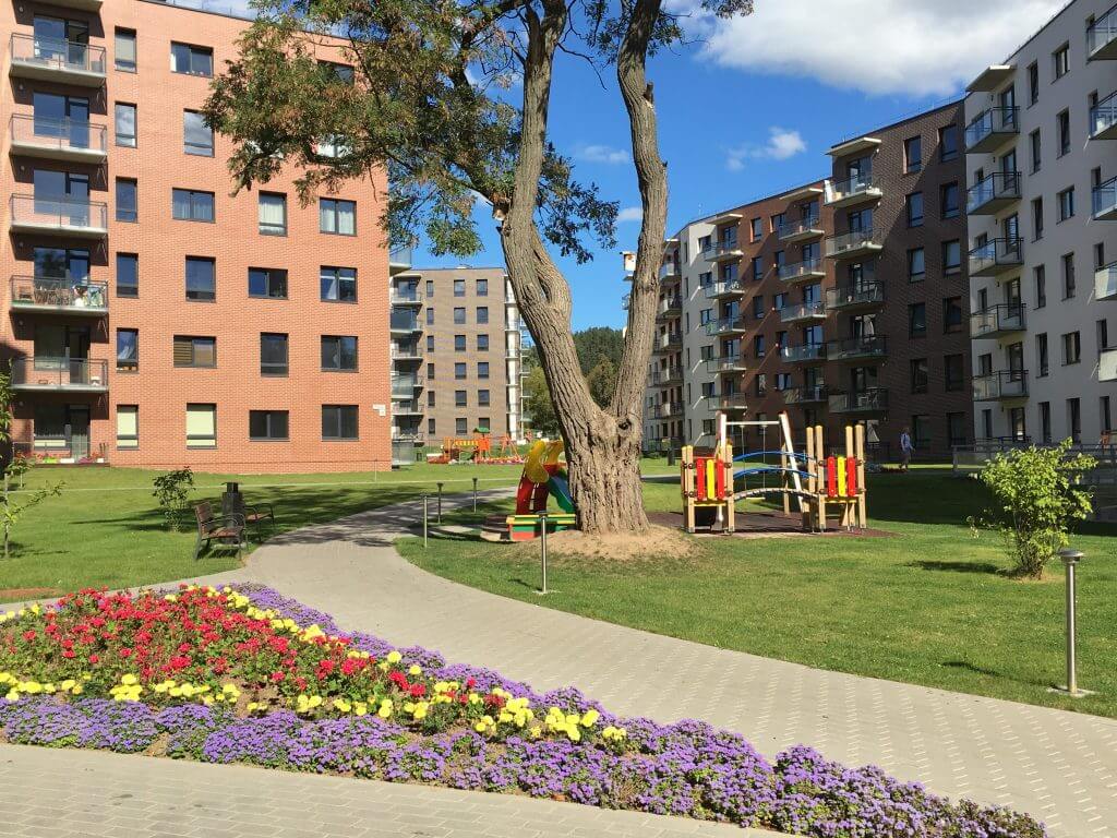 Žvėryno namai (1, 2, 3) (Stumbrų g. 26) - Multi apartment - construction photos
