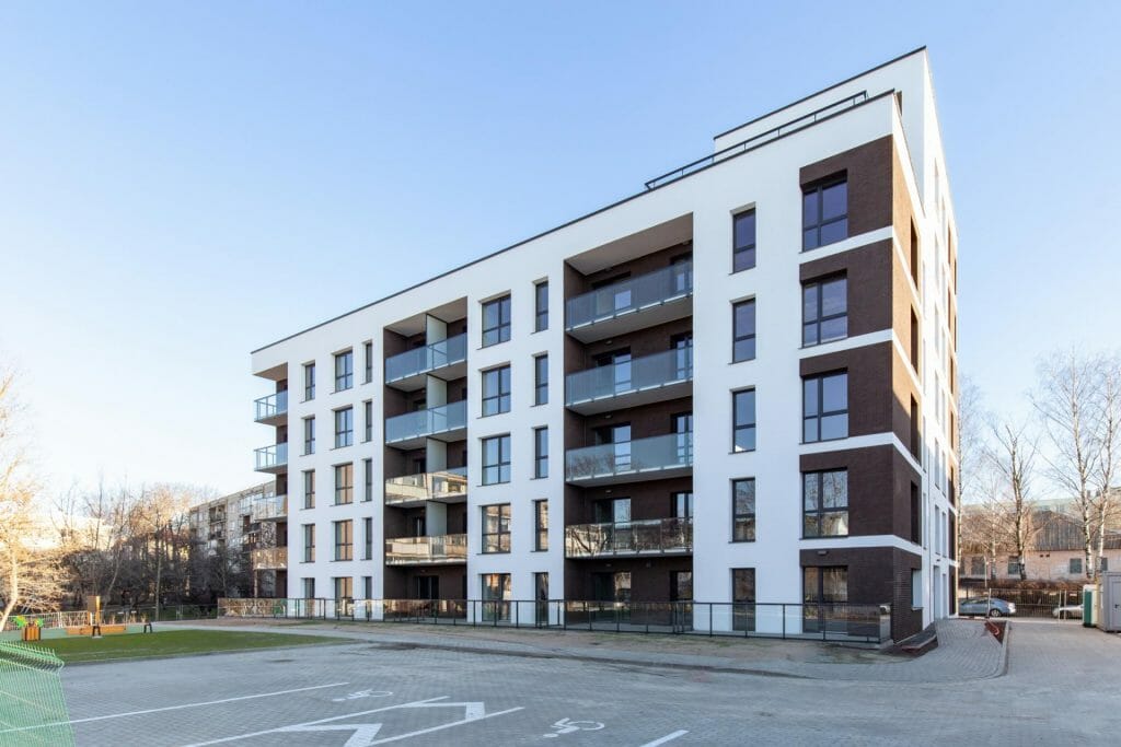 Antakalnio panorama (Smėlio g. 31) - Daudzdzīvokļu nams - būvdarbu attēli