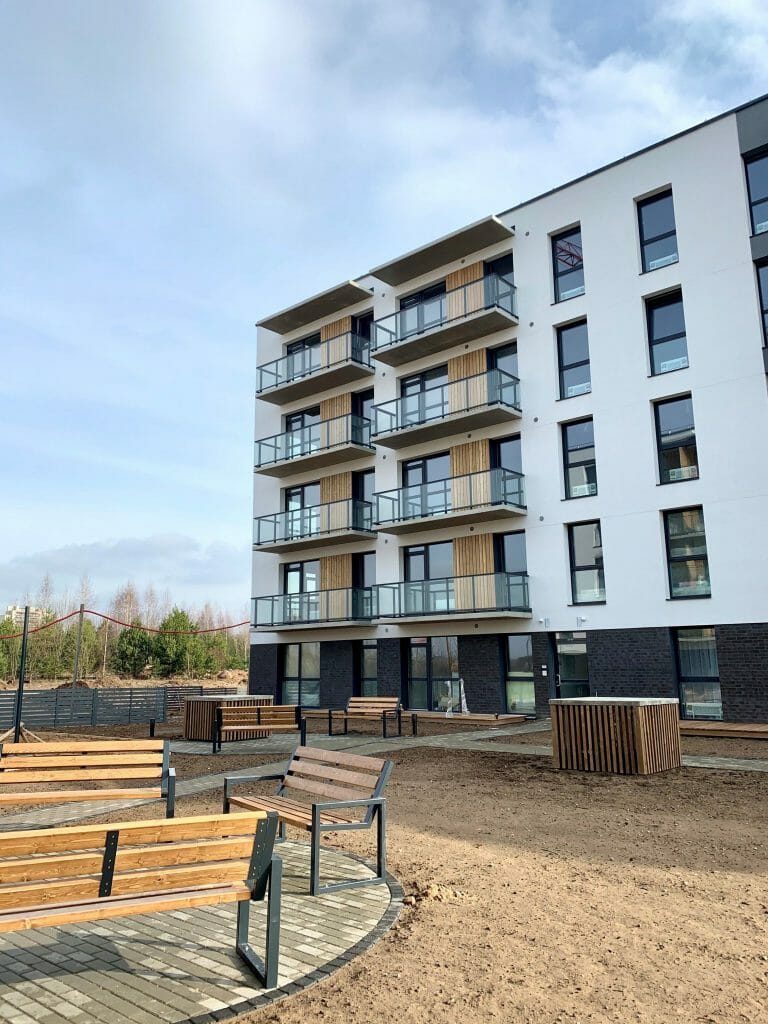 Grigalaukio dominija 3 etapas (Budiniškių g. 5) - Multi apartment - construction photos