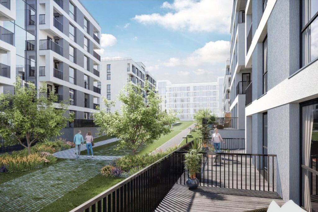 Antano Vienažindžio g. 20 1 etapas (Antano Vienažindžio g. 20) - Multi apartment - visualization