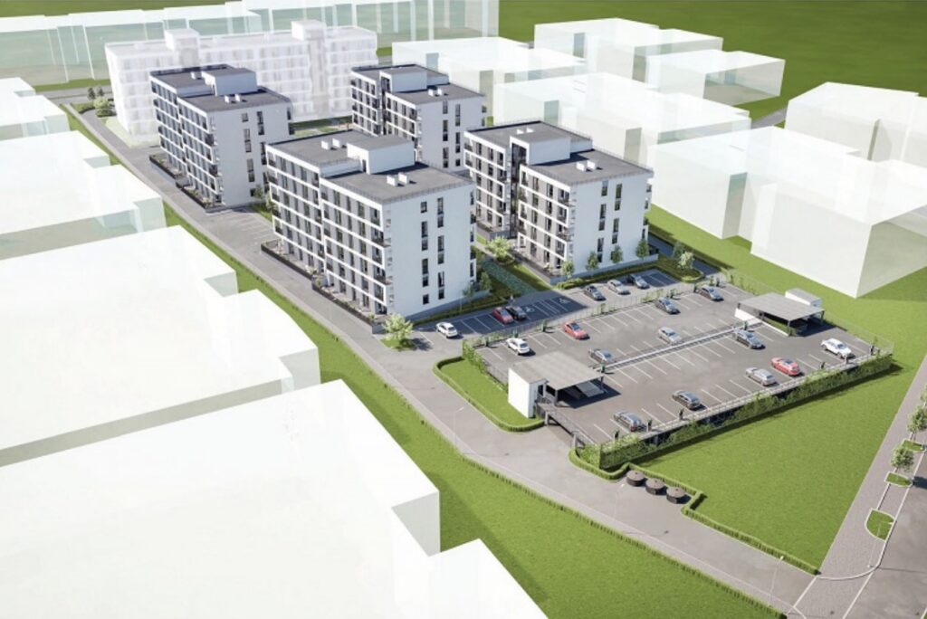 Antano Vienažindžio g. 20 1 etapas (Antano Vienažindžio g. 20) - Multi apartment - visualization