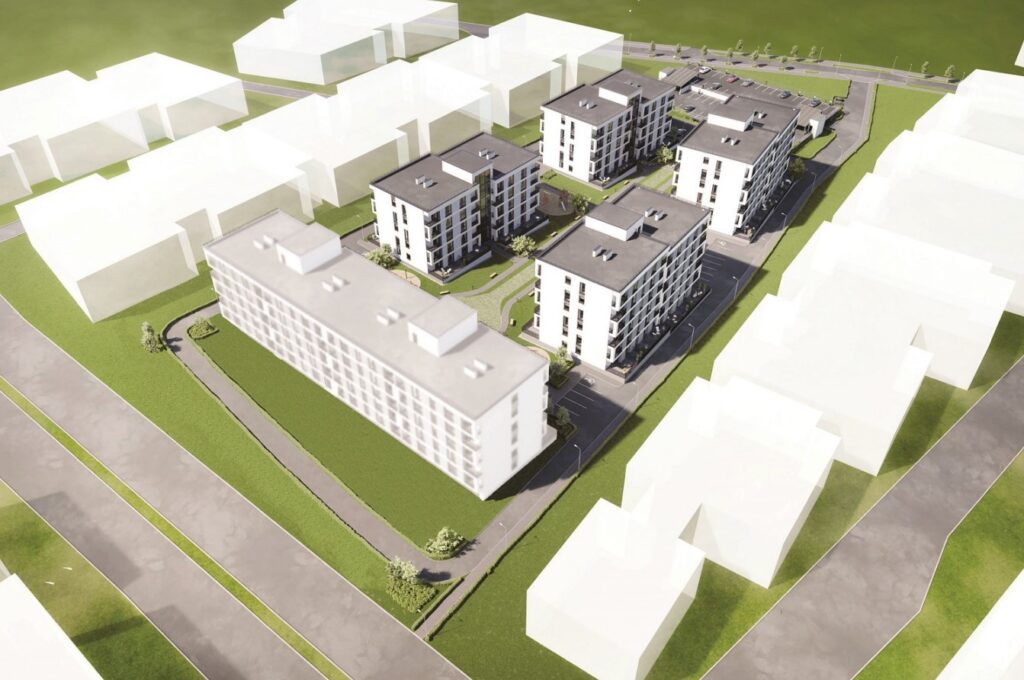 Antano Vienažindžio g. 20 1 etapas (Antano Vienažindžio g. 20) - Multi apartment - visualization