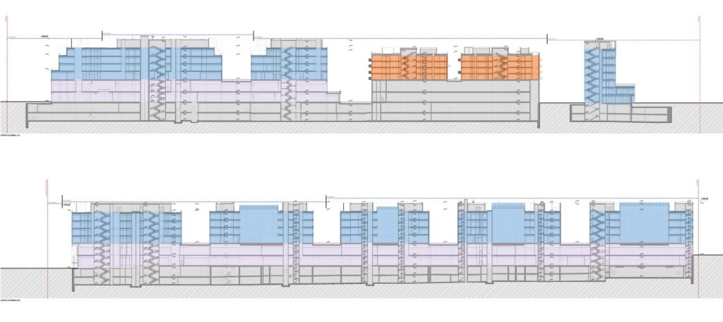 Akropolis Vingis (Geležinio Vilko g. 2) - Co-living, Food store, Office center, Shopping center - visualization