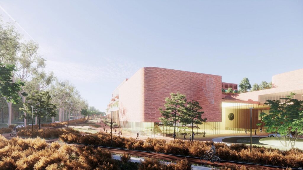 Akropolis Vingis (Geležinio Vilko g. 2) - Co-living, Food store, Office center, Shopping center - visualization