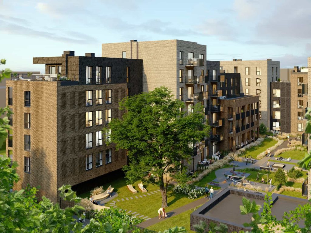 Algirdo alėja (B namas) (Algirdo g. 77) - Daugiabutis - vizualizacija