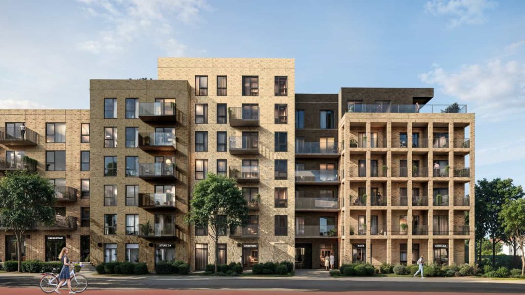 Algirdo alėja (B namas) (Algirdo g. 77) - Daugiabutis - vizualizacija