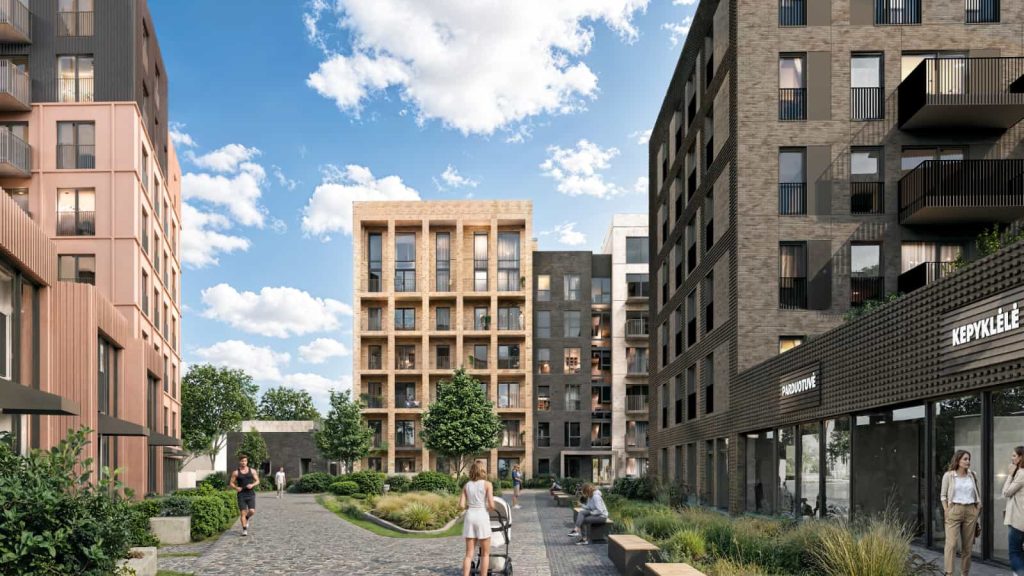 Algirdo alėja (B namas) (Algirdo g. 77) - Multi apartment - visualization