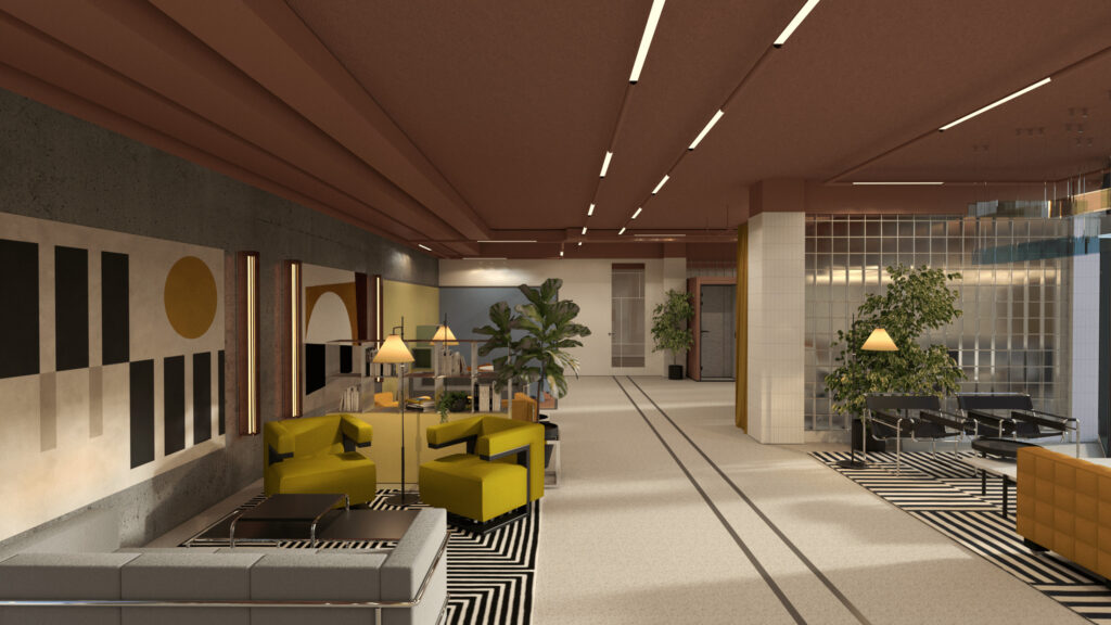 Drujos g. 2, 1 etapas (Drujos g. 2) - Co-living - vizualizācija