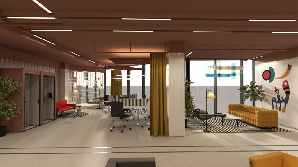 Drujos g. 2, 1 etapas (Drujos g. 2) - Co-living - vizualizācija