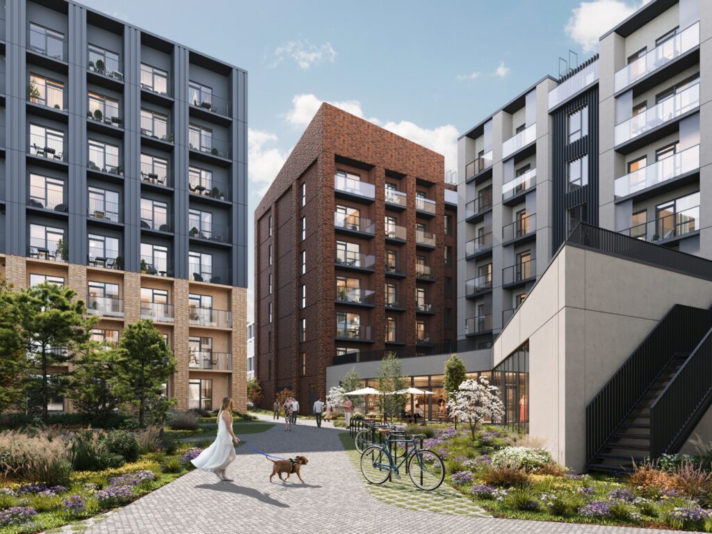 Drujos g. 2, 1 etapas (Drujos g. 2) - Co-living - vizualizācija