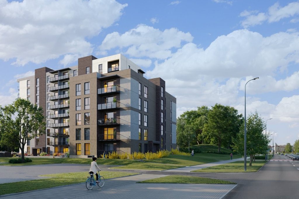 YZY Kartos (Sudervės kel. 3) - Multi apartment - visualization