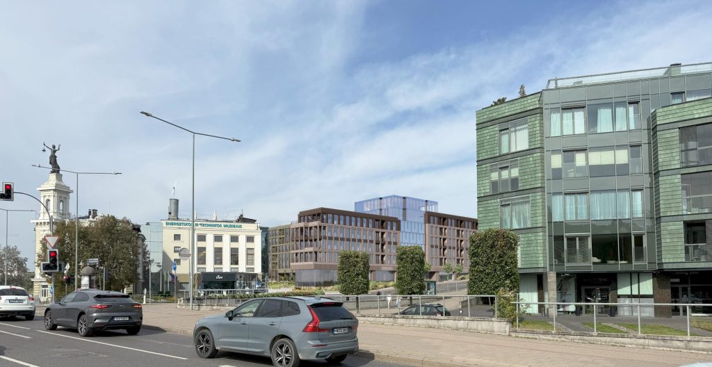 AMPÉRA (Rinktinės g. 2) - Daugiabutis, Verslo centras - vizualizacija