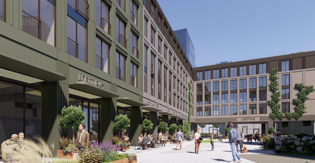 AMPÉRA (Rinktinės g. 2) - Daugiabutis, Verslo centras - vizualizacija