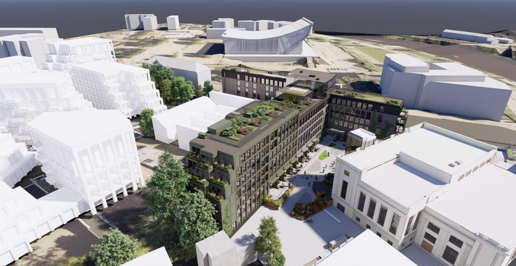 AMPÉRA (Rinktinės g. 2) - Daugiabutis, Verslo centras - vizualizacija