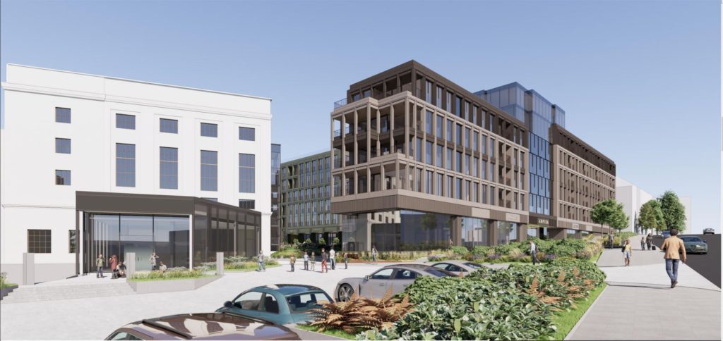 AMPÉRA (Rinktinės g. 2) - Daugiabutis, Verslo centras - vizualizacija