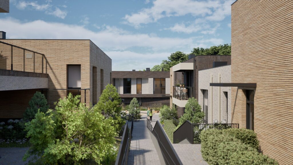 Užupio personos (Filaretų g. 25) - Multi apartment - visualization