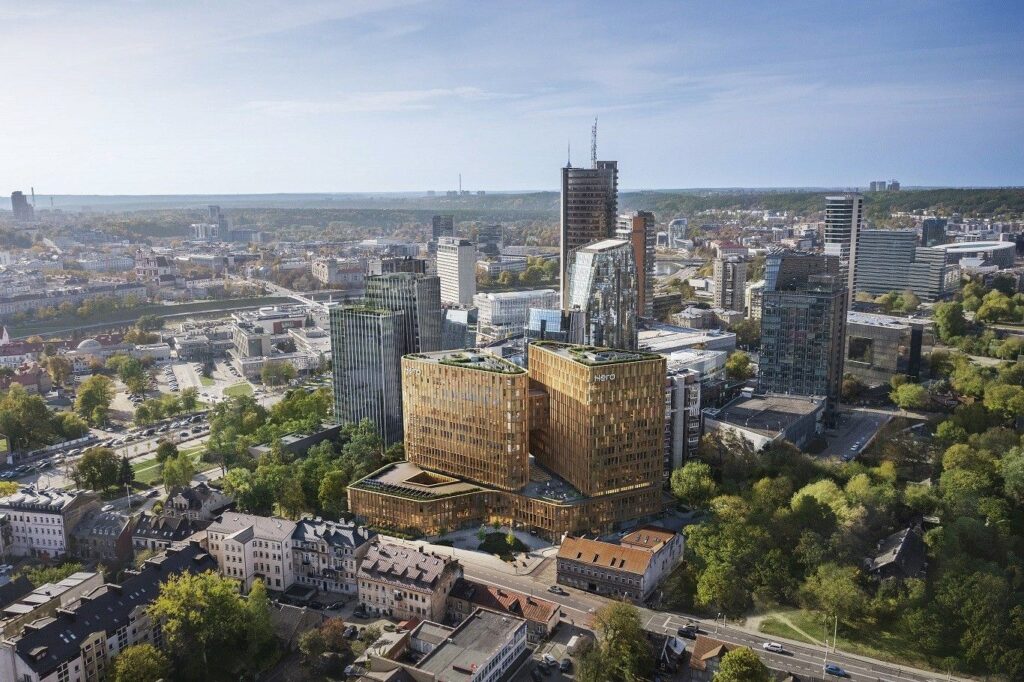 HERO (Lvivo g. 21) - Office center - visualization