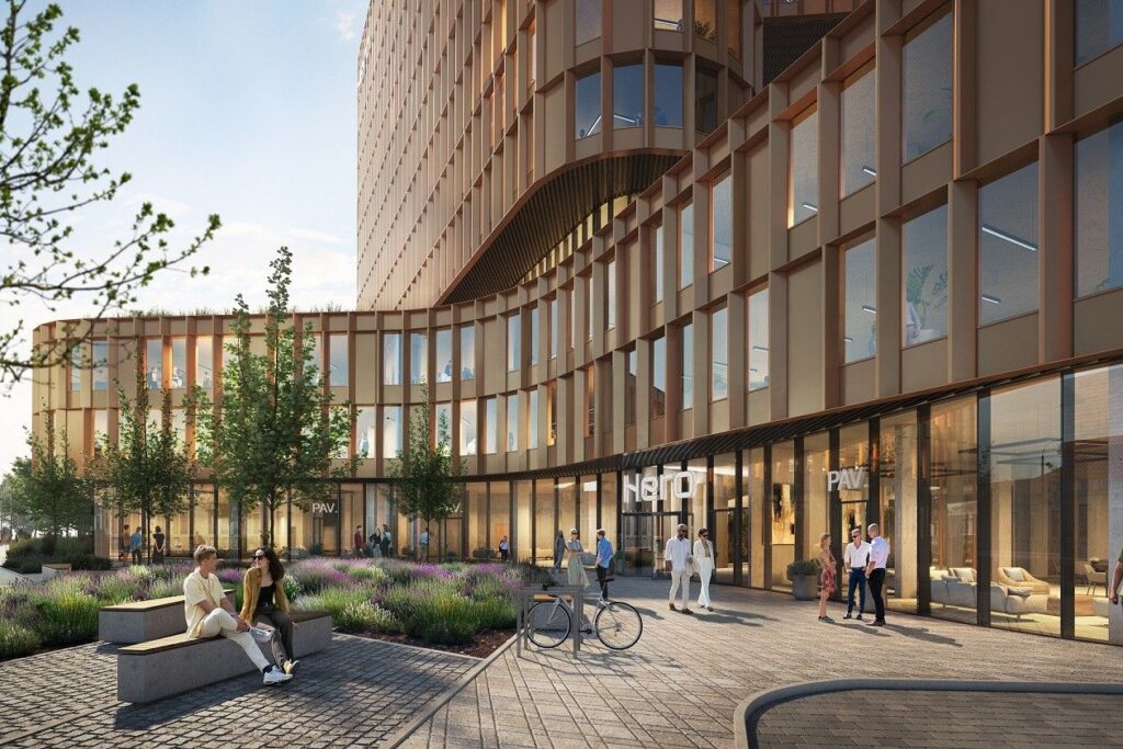 HERO (Lvivo g. 21) - Office center - visualization