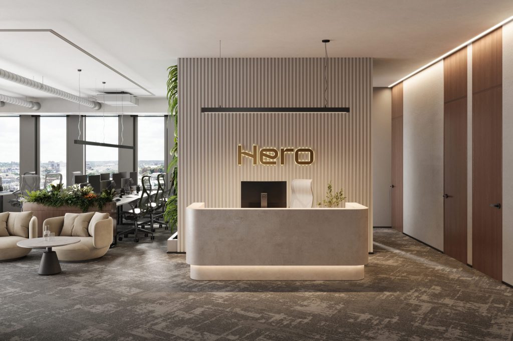 HERO (Lvivo g. 21) - Biroju centrs - vizualizācija