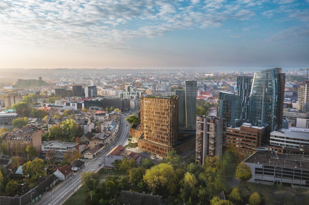 HERO (Lvivo g. 21) - Biroju centrs - vizualizācija