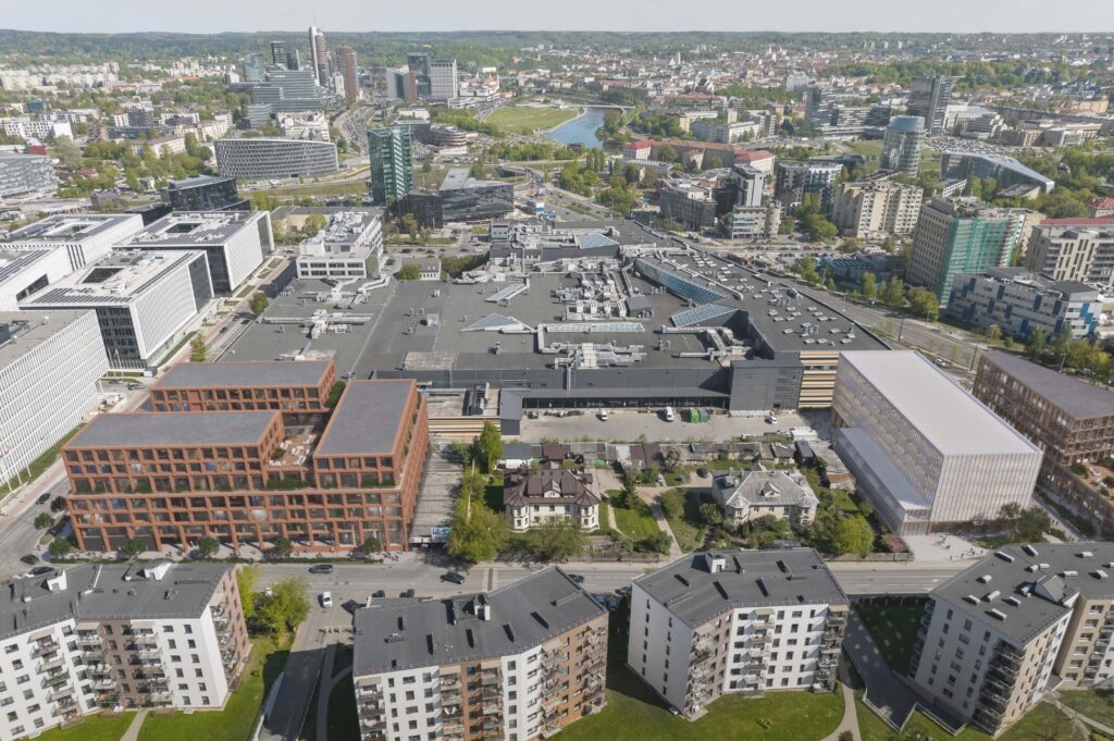 PC PANORAMA plėtra Stumbrų g. (Stumbrų g.) - Biroju centrs - vizualizācija