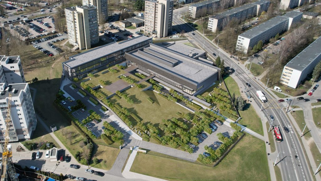 Lietuvos banko būstinė (Žirmūnų g. 151) - Financial institution - visualization