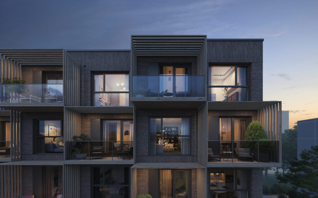 Vileišio 27 (P. Vileišio g. 27A) - Multi apartment - visualization