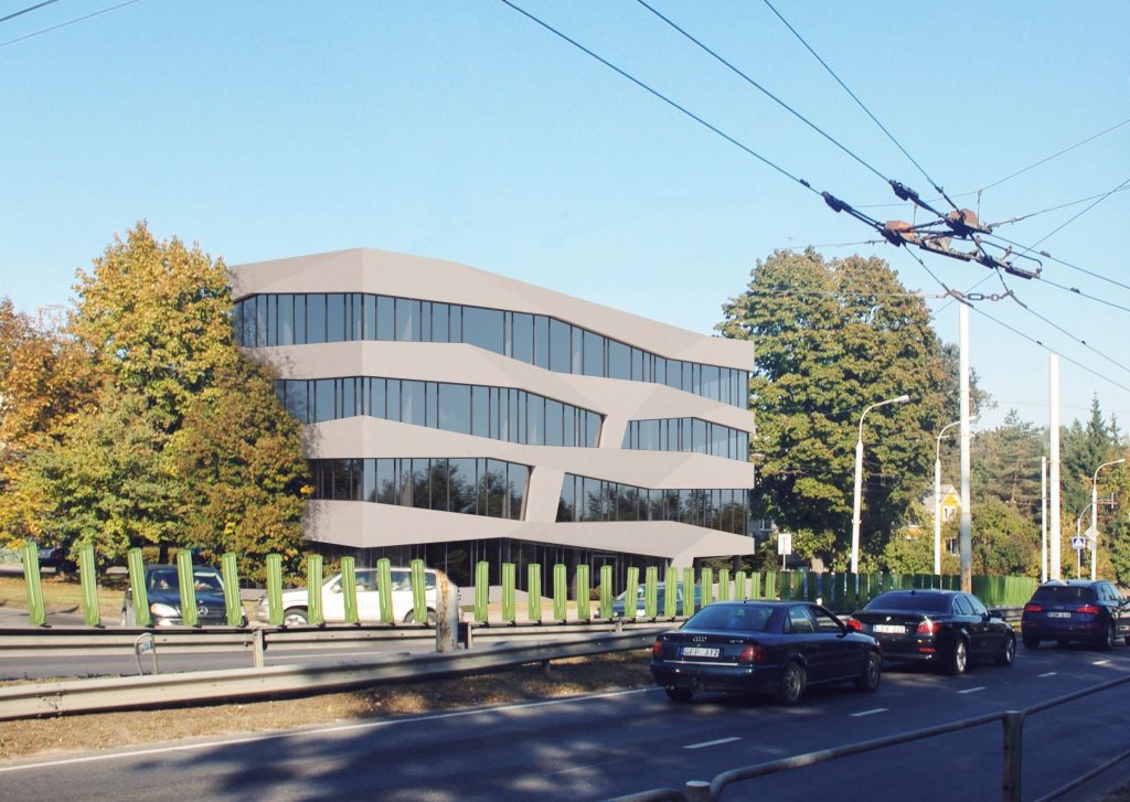 Paribio g. 34 (Paribio g. 34) - Office center - visualization