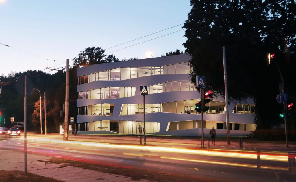 Paribio g. 34 (Paribio g. 34) - Office center - visualization