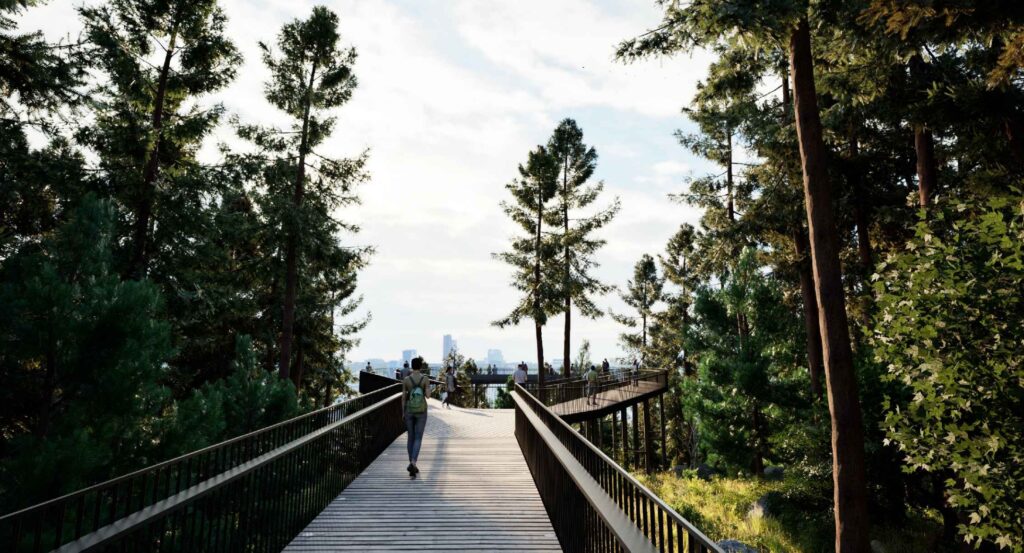 Mamutų Slėnio parkas (Ozo g.) - Park - visualization