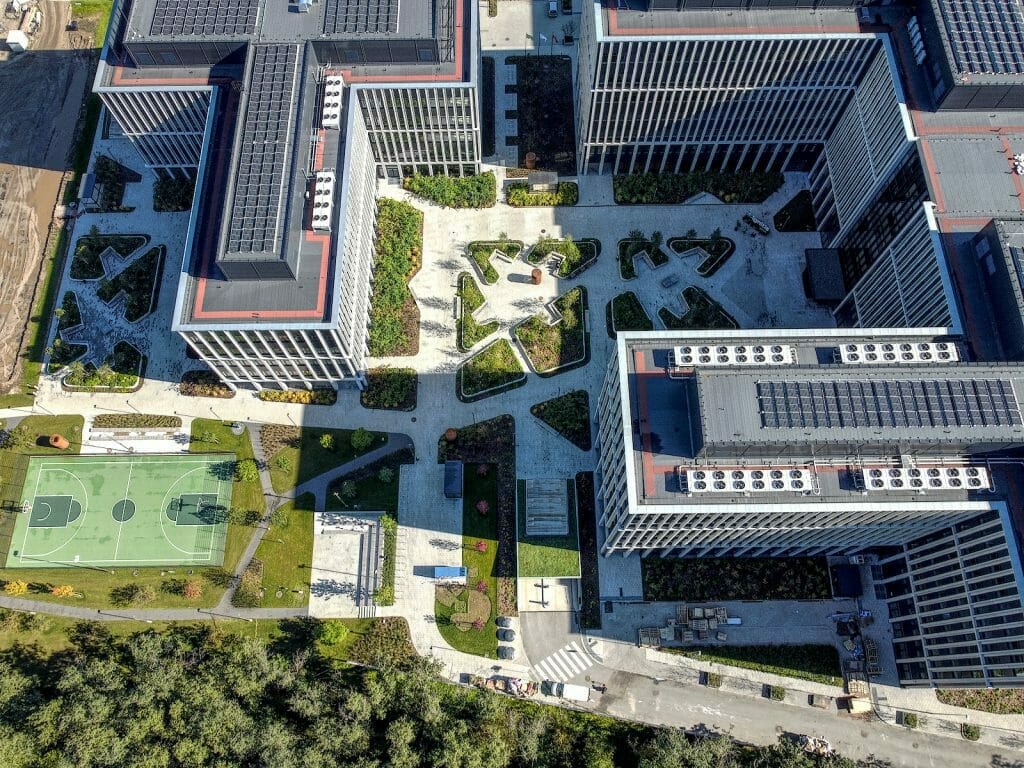 Business Garden Vilnius 1 etapas (Laisvės pr. 10) - Office center - construction photos