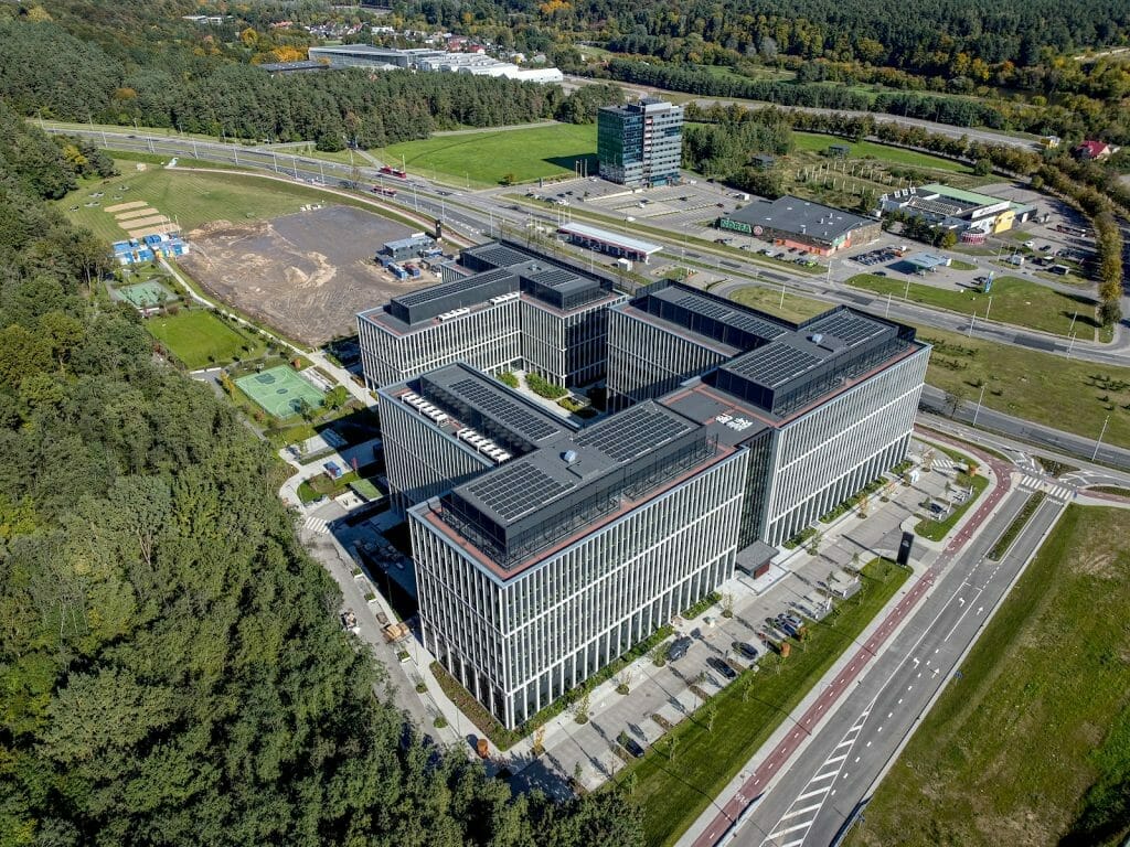 Business Garden Vilnius 1 etapas (Laisvės pr. 10) - Office center - construction photos