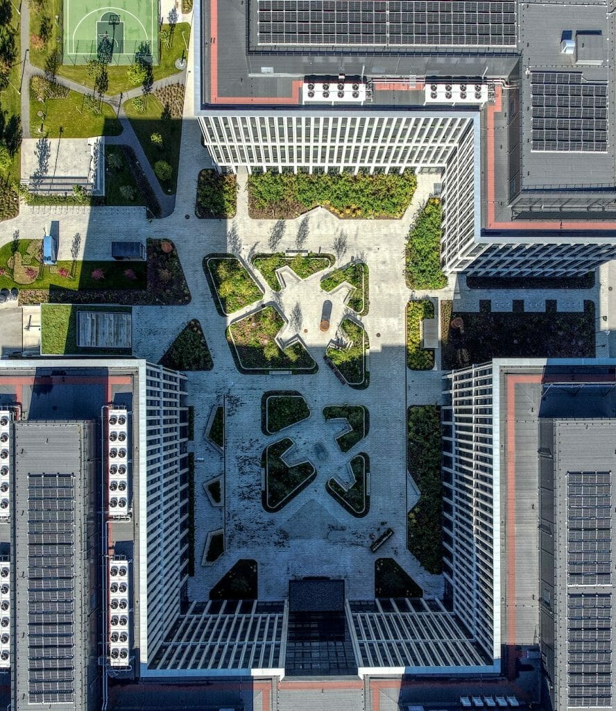 Business Garden Vilnius 1 etapas (Laisvės pr. 10) - Office center - construction photos