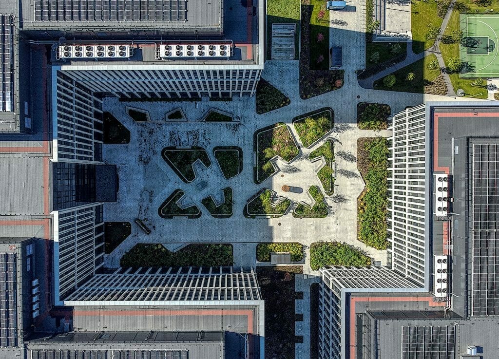 Business Garden Vilnius 1 etapas (Laisvės pr. 10) - Office center - construction photos