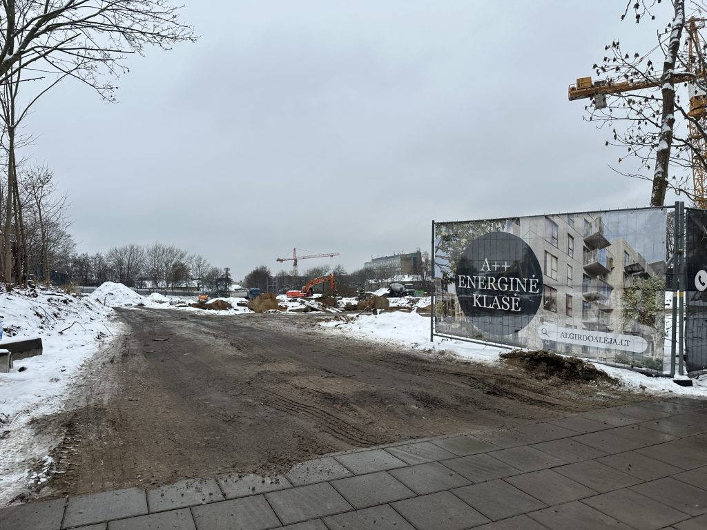 Algirdo alėja (A namas) (Algirdo g. 77) - Daugiabutis, Verslo centras - statybų nuotraukos