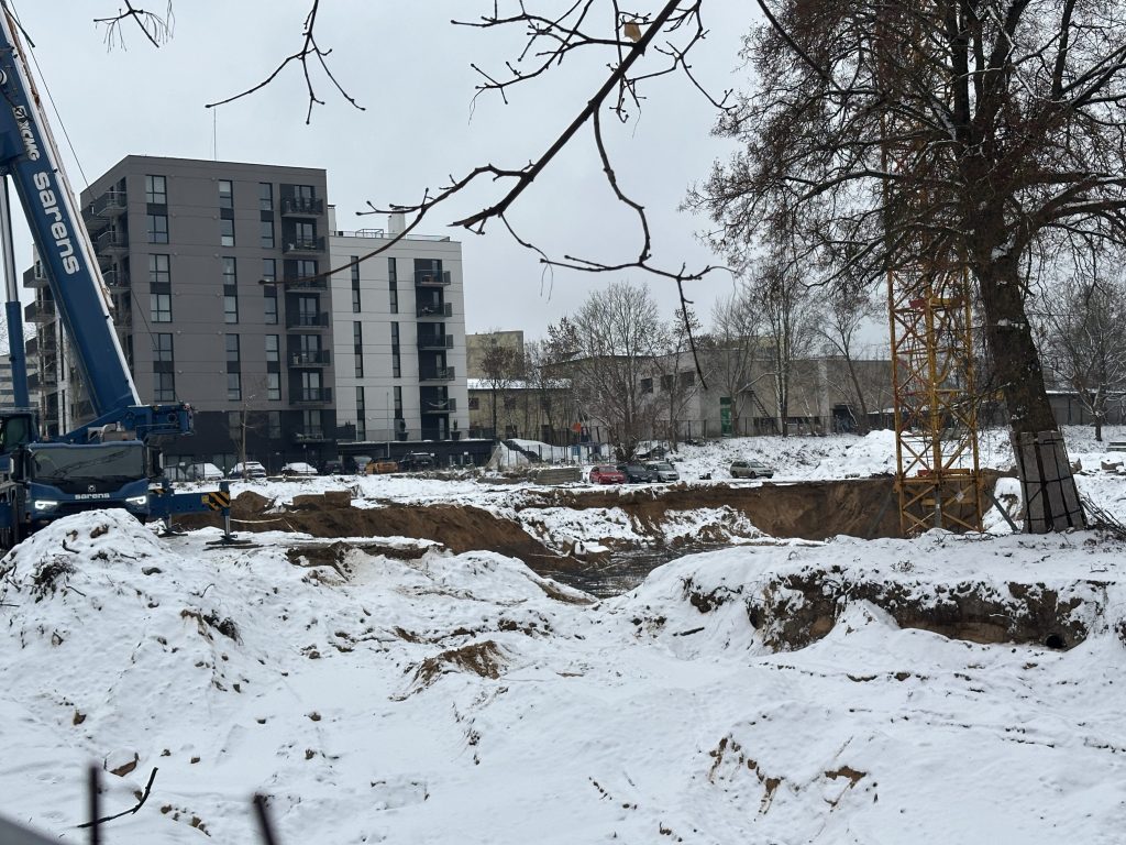 Algirdo alėja (A namas) (Algirdo g. 77) - Daugiabutis, Verslo centras - statybų nuotraukos