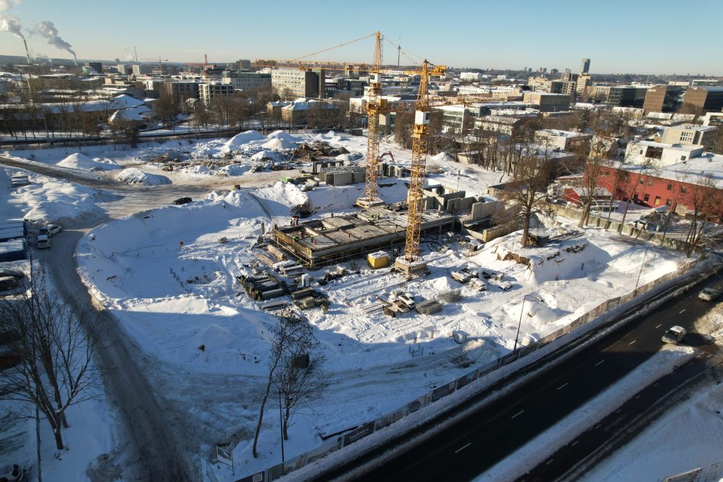 Algirdo alėja (A namas) (Algirdo g. 77) - Daugiabutis, Verslo centras - statybų nuotraukos