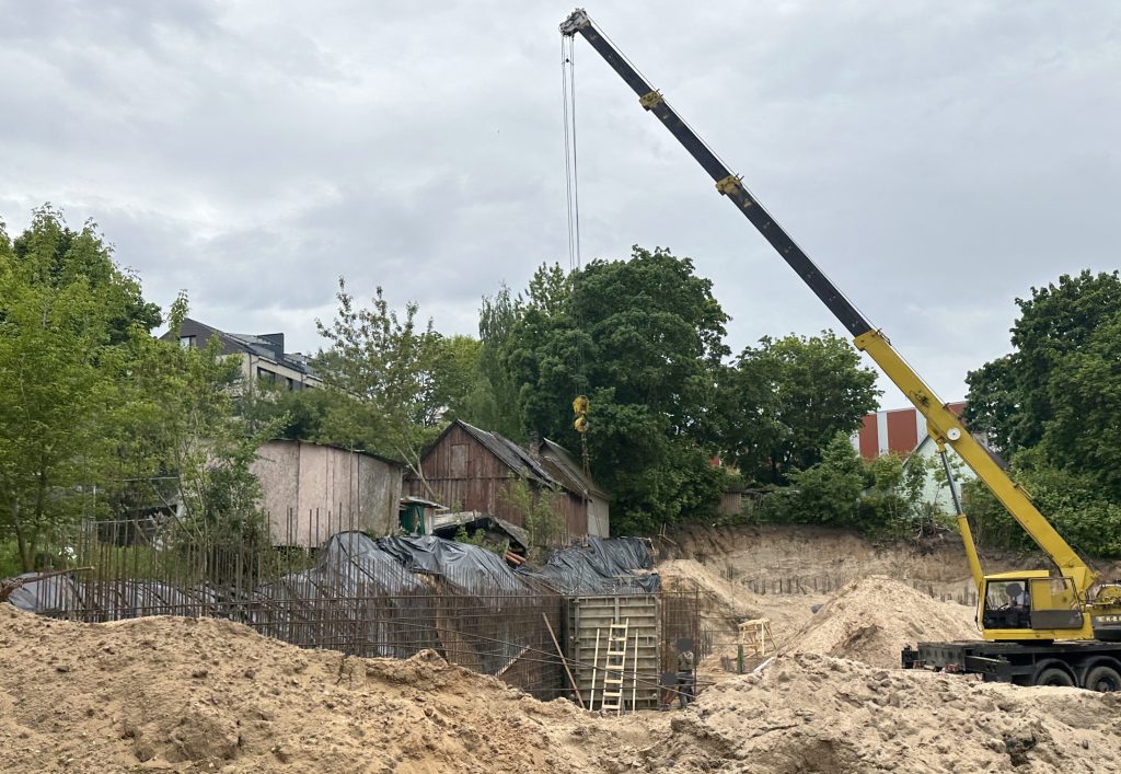 Alšėnų namai (Alšėnų g. 5) - Multi apartment - construction photos