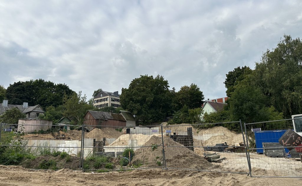 Alšėnų namai (Alšėnų g. 5) - Multi apartment - construction photos