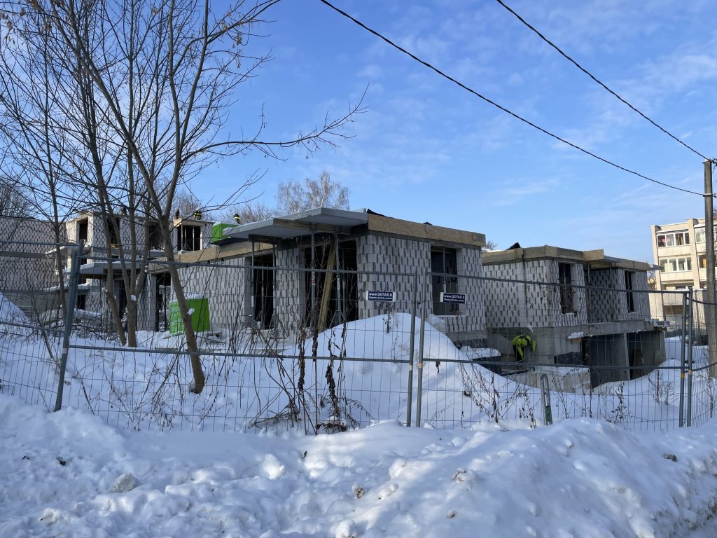 Alšėnų namai (Alšėnų g. 5) - Multi apartment - construction photos