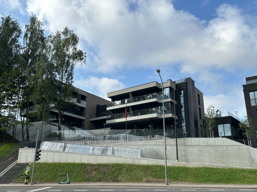 Užupio personos (Filaretų g. 25) - Multi apartment - construction photos