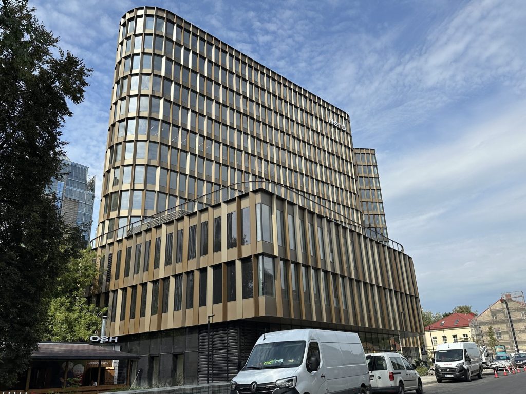 HERO (Lvivo g. 21) - Office center - construction photos